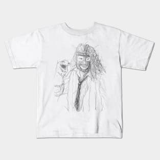 SCRIBBLE MANKIND Kids T-Shirt